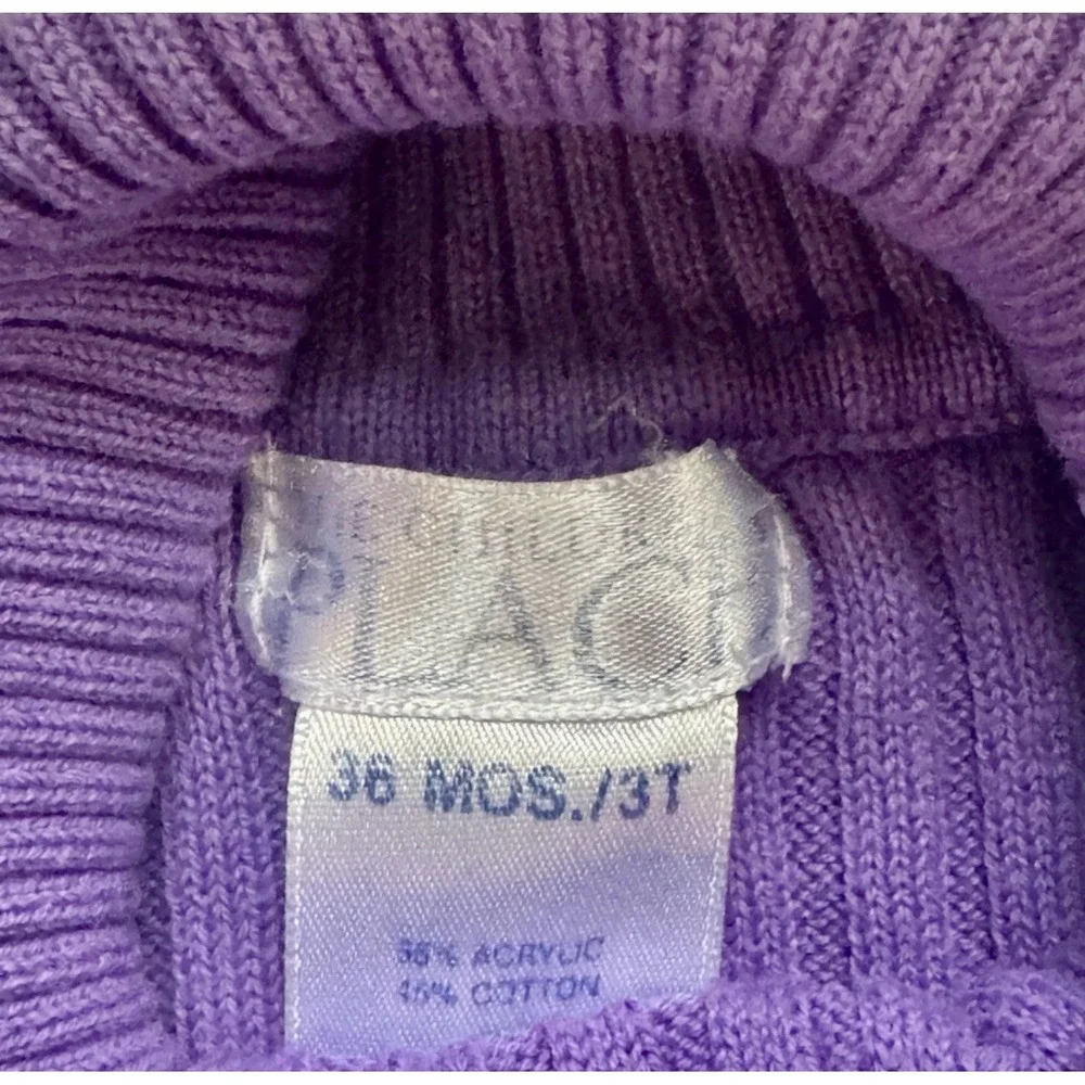 Girls Jordache Pants + Sweaters Lot | Size 3T | Purple Knit & Stripe Top I Socks